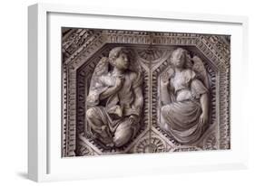 Relief from Archivolt of Door of Church of Saint Michel, Dijon, Burgundy, France, 15th-16th Century-null-Framed Giclee Print