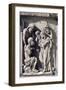 Relief from Door of Last Judgement, Notre Dame Cathedral, Paris, Ile-De-France, France-null-Framed Giclee Print