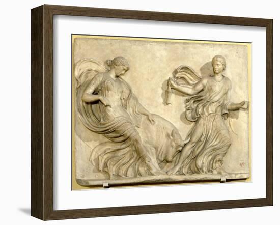 Relief from the Temple of Nike from the Acropolis, Athens, Neo-Attic, Greek, Late 2Rd Century BC-null-Framed Giclee Print