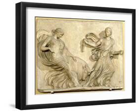 Relief from the Temple of Nike from the Acropolis, Athens, Neo-Attic, Greek, Late 2Rd Century BC-null-Framed Giclee Print