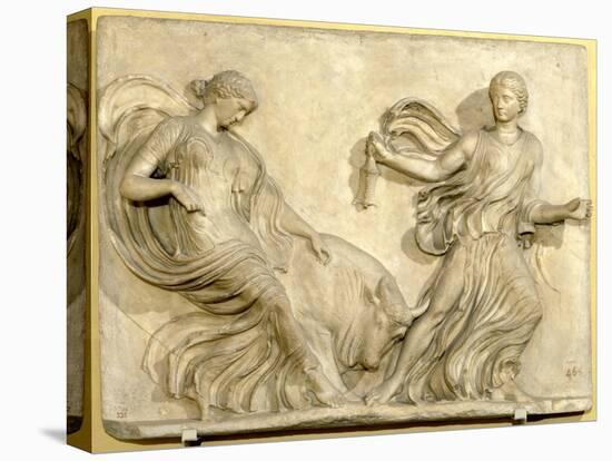 Relief from the Temple of Nike from the Acropolis, Athens, Neo-Attic, Greek, Late 2Rd Century BC-null-Stretched Canvas