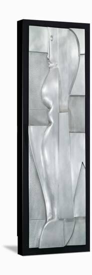 Relief H. Abstract Figure, 1919-Oskar Schlemmer-Stretched Canvas