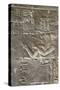 Relief of a Priest, Temple of Horus, Edfu, Egypt, North Africa, Africa-Richard Maschmeyer-Stretched Canvas