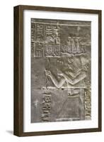 Relief of a Priest, Temple of Horus, Edfu, Egypt, North Africa, Africa-Richard Maschmeyer-Framed Photographic Print