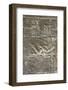 Relief of a Priest, Temple of Horus, Edfu, Egypt, North Africa, Africa-Richard Maschmeyer-Framed Photographic Print