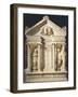 Relief of a Sarcophagus Depicting Two Guards Guarding the Door of the Tomb-null-Framed Giclee Print