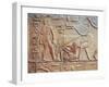 Relief of Agricultural Works. Workers and Cow at Necropolis-null-Framed Giclee Print