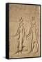 Relief of Cleopatra and Horus, Temple of Hathor, Dendera, Egypt, North Africa, Africa-Richard Maschmeyer-Framed Stretched Canvas