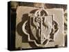 Relief of Coat of Arms of Coetquen Family-null-Stretched Canvas