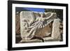 Relief of Nike, Winged Goddess of Victory, Roman Ruins of Ancient Ephesus-Eleanor Scriven-Framed Photographic Print