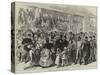 Relief of Paris, the Rush to the Provision Shops-null-Stretched Canvas