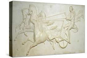 Relief of Phaeton Driving the Chariot of the Sun (Marble)-John Gibson-Stretched Canvas