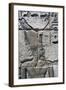 Relief of Pharaoh, Chapels of Divine Adoratrices, Temple of Ramesses Iii, Medinet Habu, Thebes-null-Framed Photographic Print