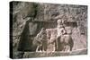 Relief of Shapur I, Naqsh-I-Rustam, Iran-Vivienne Sharp-Stretched Canvas