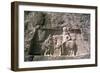 Relief of Shapur I, Naqsh-I-Rustam, Iran-Vivienne Sharp-Framed Photographic Print