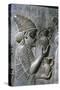 Relief of Syrians or Lydians, the Apadana, Persepolis, Iran-Vivienne Sharp-Stretched Canvas