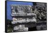 Relief of the God Chac, Temple of the Frescoes, Tulum, Quintana Roo, Mexico-null-Framed Stretched Canvas