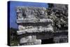 Relief of the God Chac, Temple of the Frescoes, Tulum, Quintana Roo, Mexico-null-Stretched Canvas