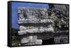 Relief of the God Chac, Temple of the Frescoes, Tulum, Quintana Roo, Mexico-null-Framed Stretched Canvas