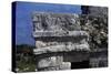 Relief of the God Chac, Temple of the Frescoes, Tulum, Quintana Roo, Mexico-null-Stretched Canvas