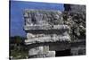 Relief of the God Chac, Temple of the Frescoes, Tulum, Quintana Roo, Mexico-null-Stretched Canvas