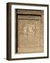 Relief on the Birth-House, Temple of Hathor, Dendera, Egypt, North Africa, Africa-Philip Craven-Framed Photographic Print