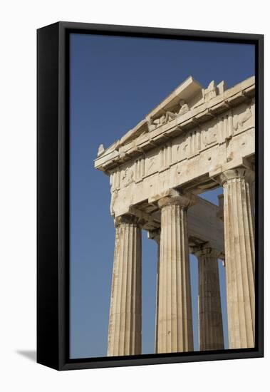 Relief, Parthenon, Acropolis, Athens, Greece-Richard Maschmeyer-Framed Stretched Canvas