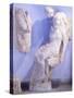 Relief Representing Young Dying Girl Held Up by Handmaid-null-Stretched Canvas