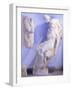 Relief Representing Young Dying Girl Held Up by Handmaid-null-Framed Giclee Print