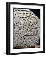 Relief Showing a Jaguar Devouring a Human Heart-null-Framed Giclee Print