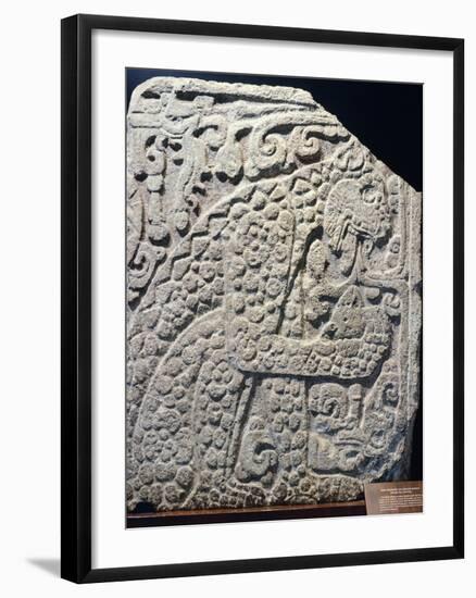 Relief Showing a Jaguar Devouring a Human Heart-null-Framed Giclee Print