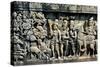 Relief Showing Scene from a Sutra, Barabudur, Java, C750-850-null-Stretched Canvas