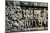 Relief Showing Scene from a Sutra, Barabudur, Java, C750-850-null-Mounted Photographic Print