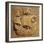 Relief Showing Venetian Galleon-Michele San Micheli-Framed Giclee Print