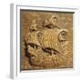 Relief Showing Venetian Galleon-Michele San Micheli-Framed Giclee Print