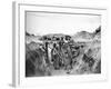 Relief Soldiers in a Trench in Champagne, 1915-16-Jacques Moreau-Framed Photographic Print