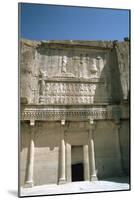 Relief, Tomb of Artaxerxes Ii, Persepolis, Iran-Vivienne Sharp-Mounted Photographic Print