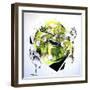 Relief-Taka Sudo-Framed Giclee Print