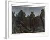 Reliefs at Dawn, from British Artists at the Front, Continuation of the Western Front, 1918-Christopher Richard Wynne Nevinson-Framed Giclee Print