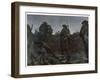 Reliefs at Dawn, from British Artists at the Front, Continuation of the Western Front, 1918-Christopher Richard Wynne Nevinson-Framed Giclee Print