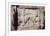 Reliefs at Naqsh-E Rustam, Iran, Middle East-Sybil Sassoon-Framed Photographic Print