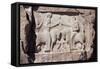 Reliefs at Naqsh-E Rustam, Iran, Middle East-Sybil Sassoon-Framed Stretched Canvas