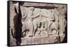 Reliefs at Naqsh-E Rustam, Iran, Middle East-Sybil Sassoon-Framed Stretched Canvas