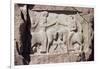 Reliefs at Naqsh-E Rustam, Iran, Middle East-Sybil Sassoon-Framed Premium Photographic Print