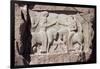 Reliefs at Naqsh-E Rustam, Iran, Middle East-Sybil Sassoon-Framed Premium Photographic Print