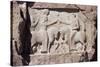 Reliefs at Naqsh-E Rustam, Iran, Middle East-Sybil Sassoon-Stretched Canvas