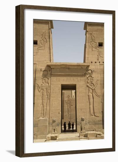 Reliefs Depicting the Goddess Hathor-Richard Maschmeyer-Framed Photographic Print