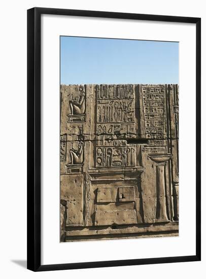 Reliefs of Temple of Sebek and Haroeris-null-Framed Giclee Print