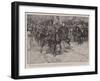 Relieved at Last, the Volunteer Cavalry Which First Reached Ladysmith Cheering Sir George White-Frank Craig-Framed Giclee Print