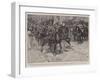 Relieved at Last, the Volunteer Cavalry Which First Reached Ladysmith Cheering Sir George White-Frank Craig-Framed Giclee Print